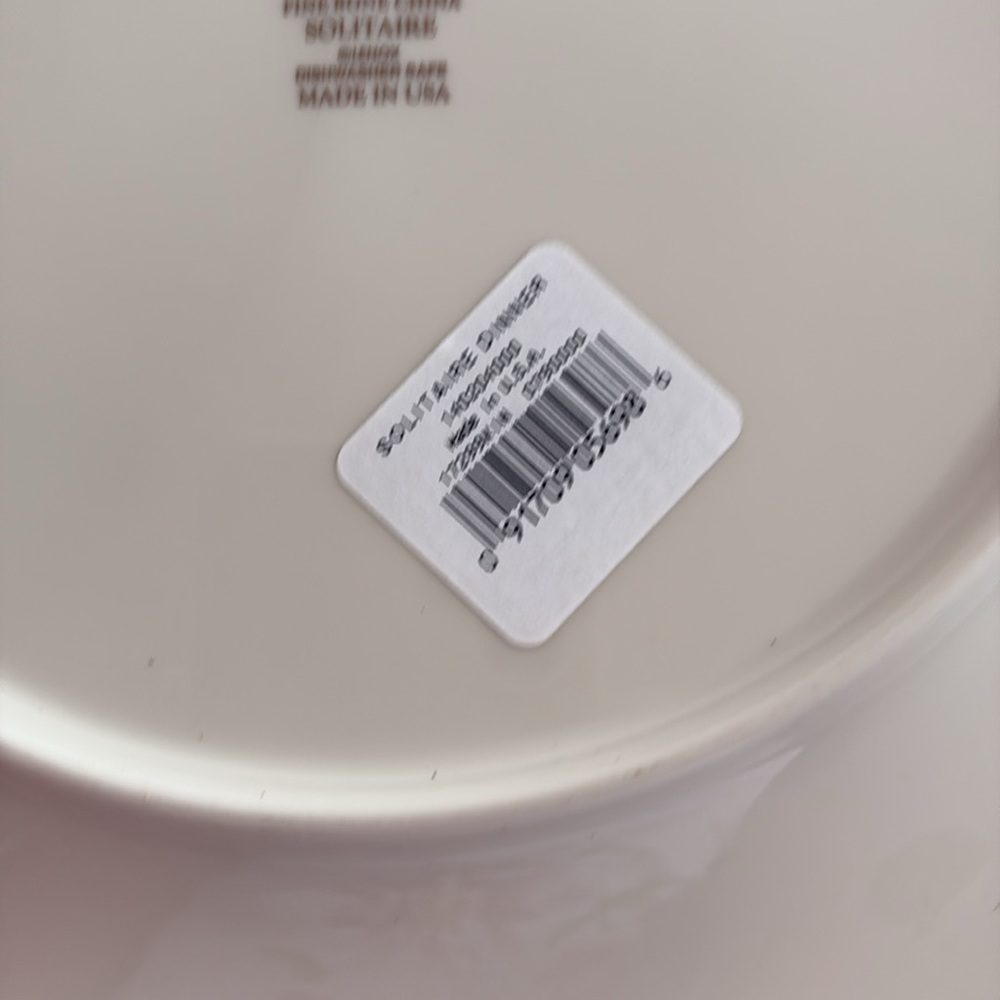 Lenox Solitaire Dinner Plate Ivory - Picture 4 of 6